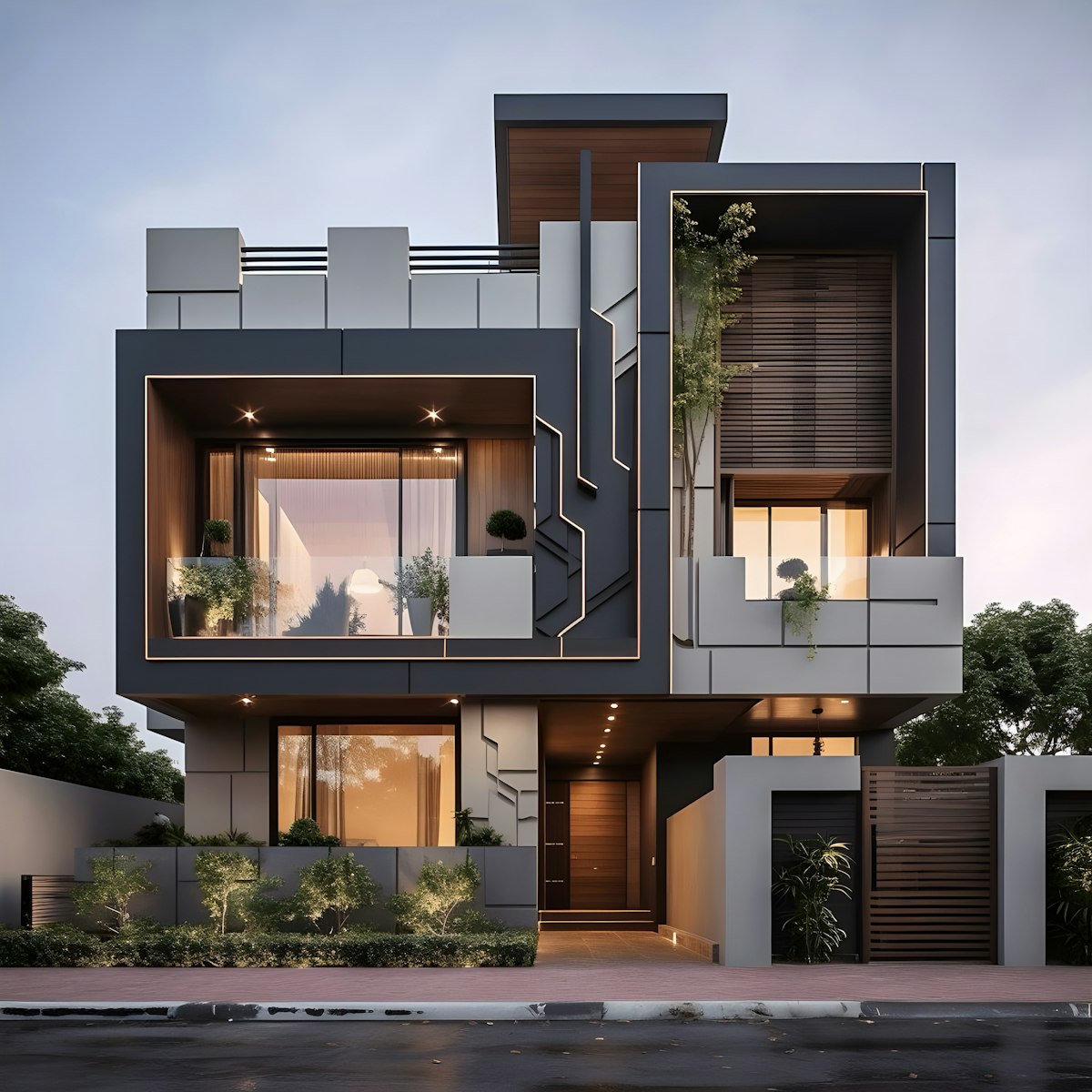 Residential building in Bolivia